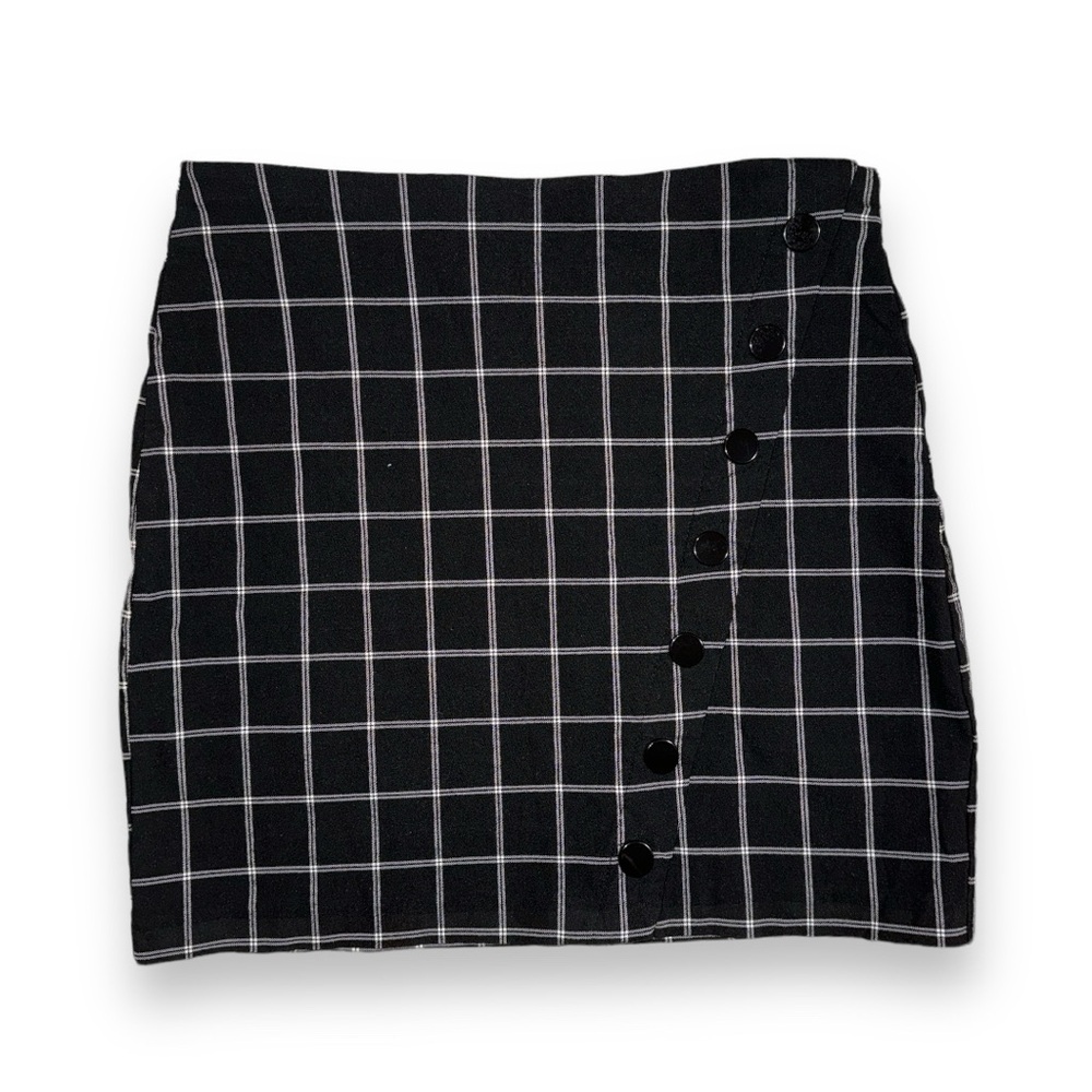 INC Women's Plaid Mini Skirt
